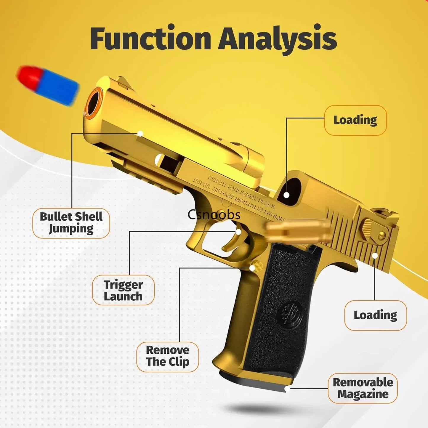 GOLD DESERT EAGLE